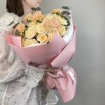 стильный букет для девушки
